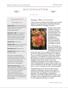 May 2020 MMC Newsletter