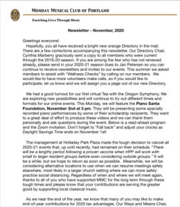 November 202 Newsletter Image